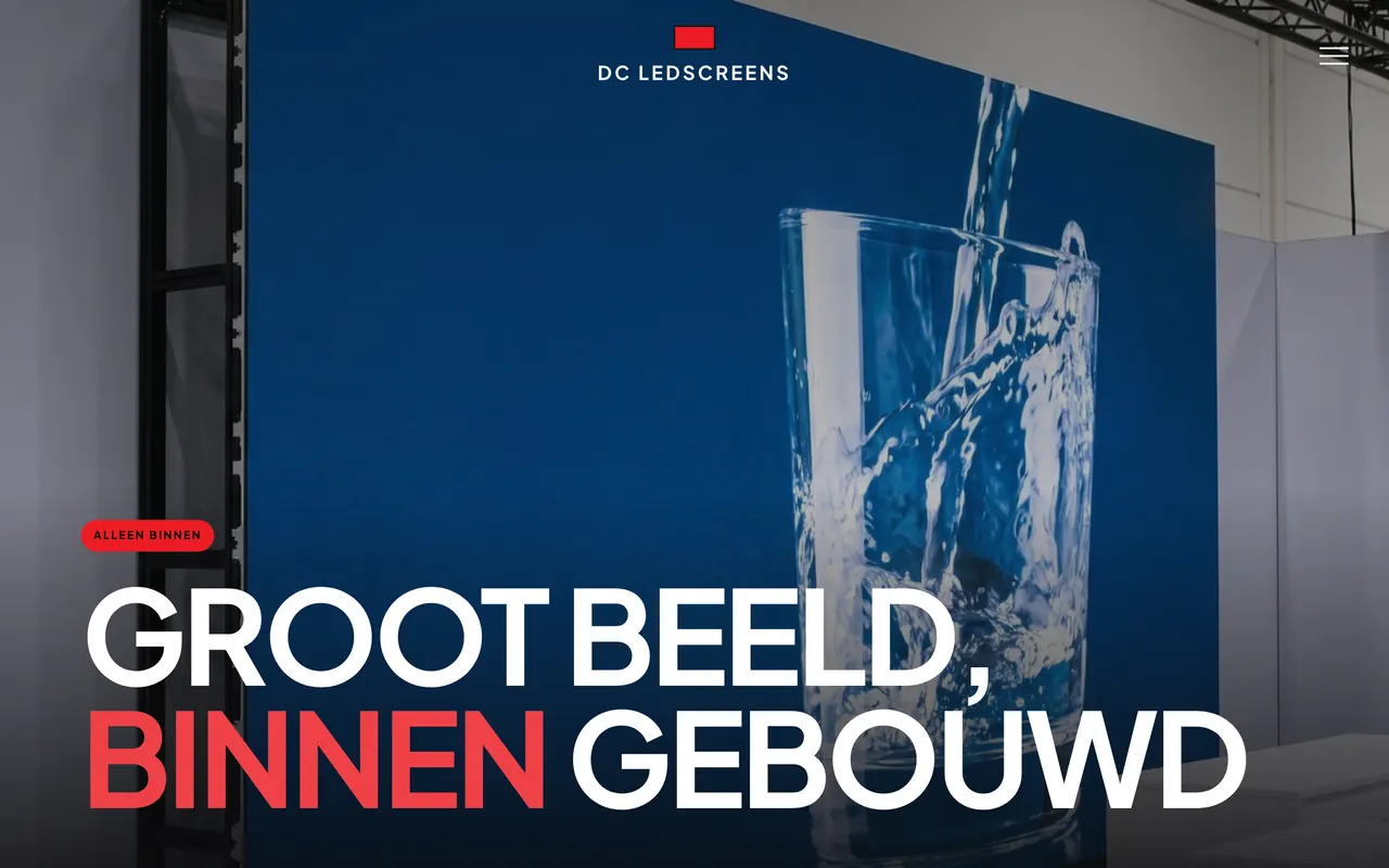 Startscherm van richting A: Beeld