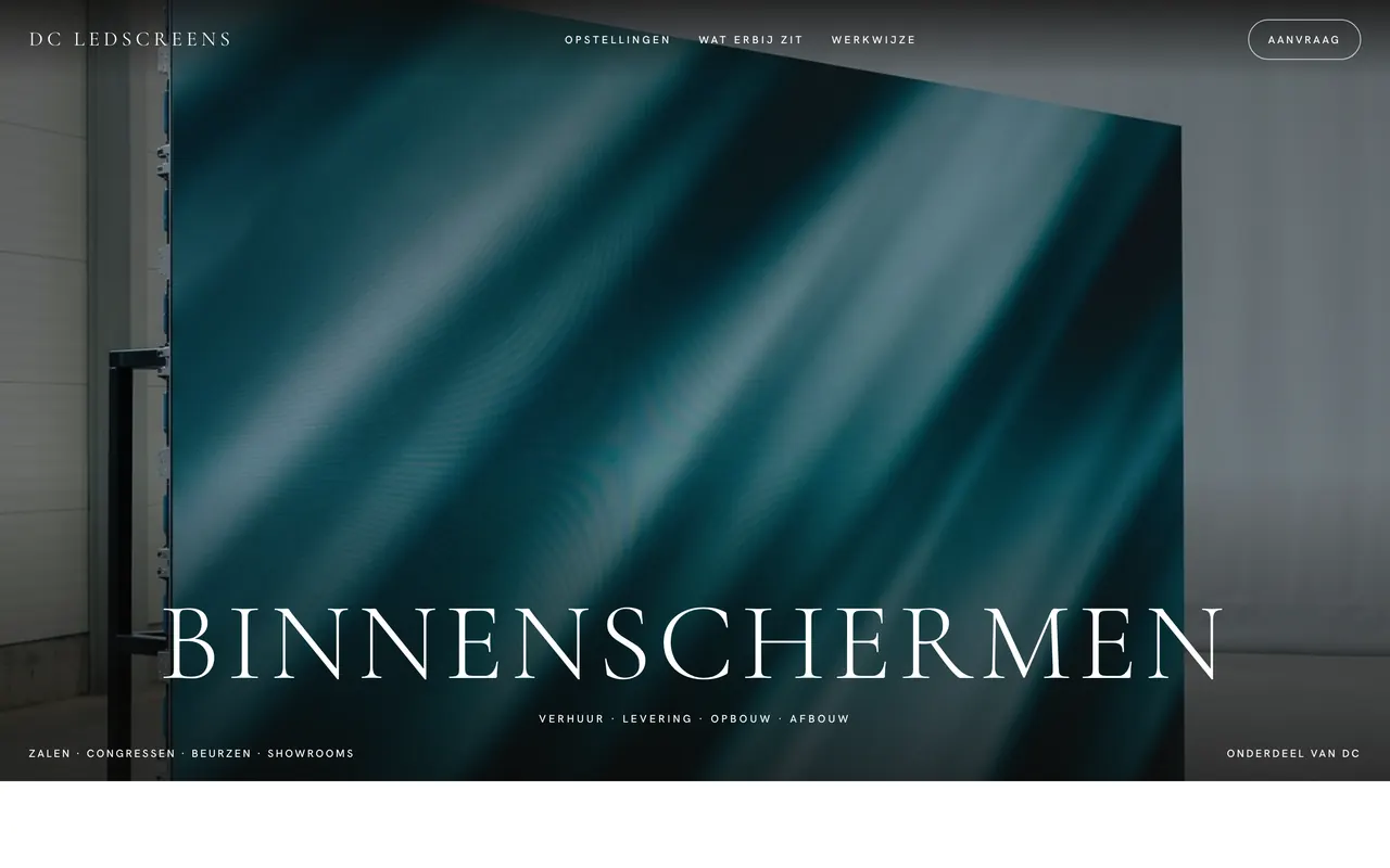 Startscherm van richting C: Galerie